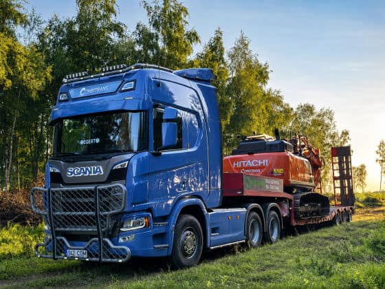 Rasketehnika vedu - giljotiini transport